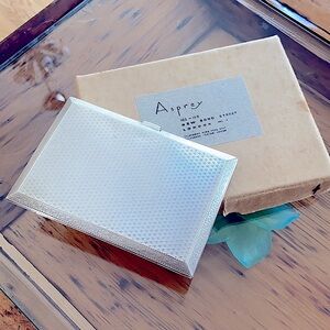 Asprey sterling case with original box